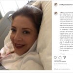 instagram de edith gonzalez donde anuncia que tiene cancer