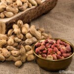 mani con cascara y sin cascara