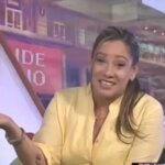 Edith Massola en el programa 23 y M