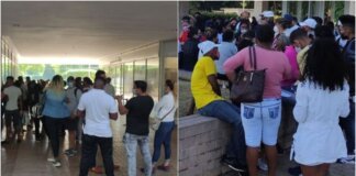 Cubanos protestan en La Habana por la falta de pasajes a Nicaragua