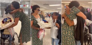 Madre de Cuqui la Mora llega a Estados Unidos: “Llegó mi luz” (VIDEO)