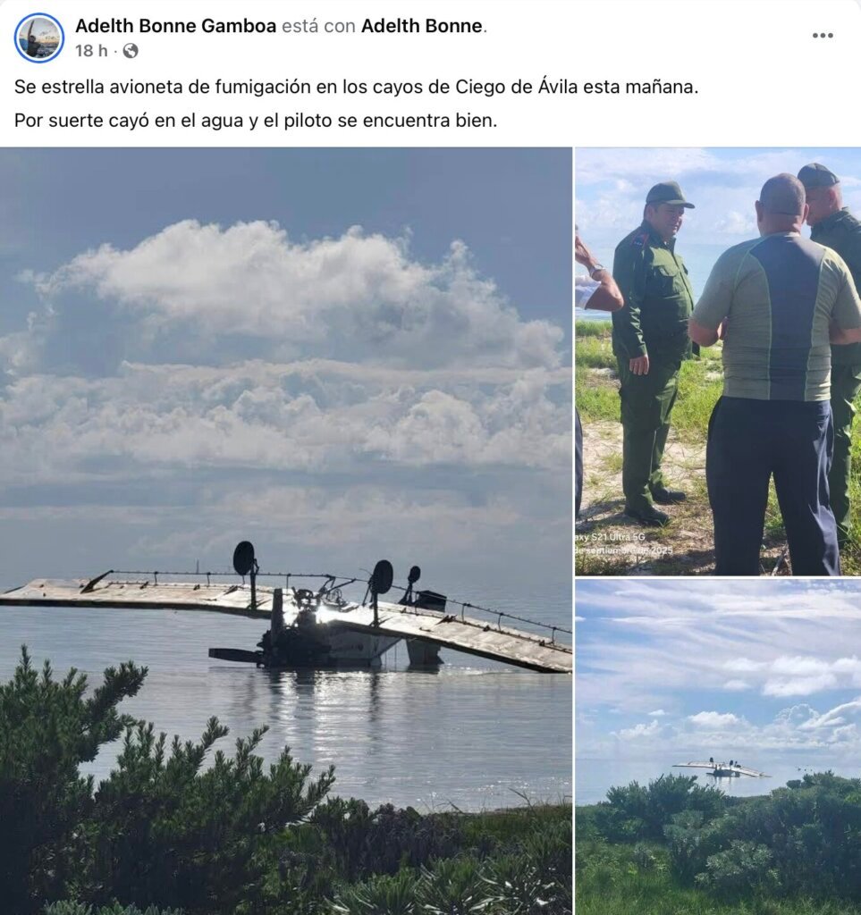 Avioneta de fumigación se estrella en Ciego de Ávila 65