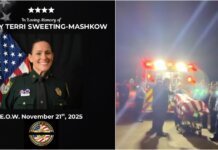 Tragedia en Florida: oficial fallece al ejecutar una orden de desalojo