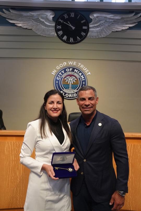 Activista cubana Rosa María Payá recibe las llaves de la Ciudad de Miami 11 Activista cubana Rosa María Payá recibe las llaves de la Ciudad de Miami 11