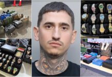 Detienen a joven por vender mercancía de lujo falsificada en el estacionamiento del Dolphin Mall