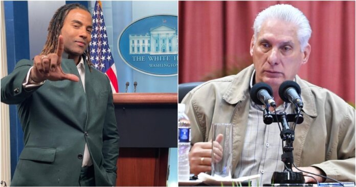 Yotuel Romero arremete contra Díaz-Canel